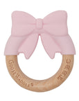 The Beaufort Bonnet Company Pink Bow Teether