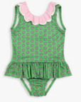 Green Dahlia Swim Suit