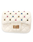 Colorful Gems Quilted Purse