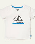 Recycled Cotton Sail Away Kid T-Shirt