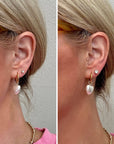 Screwback Stud Earrings - Juliet Clear 5mm