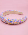 Kids Padded Headband - Chunky Sequin Hair Band