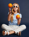 Linen Cabana Stripe Kid Pants