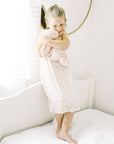 Ribbed Bamboo Nightgown in Ellie Floral