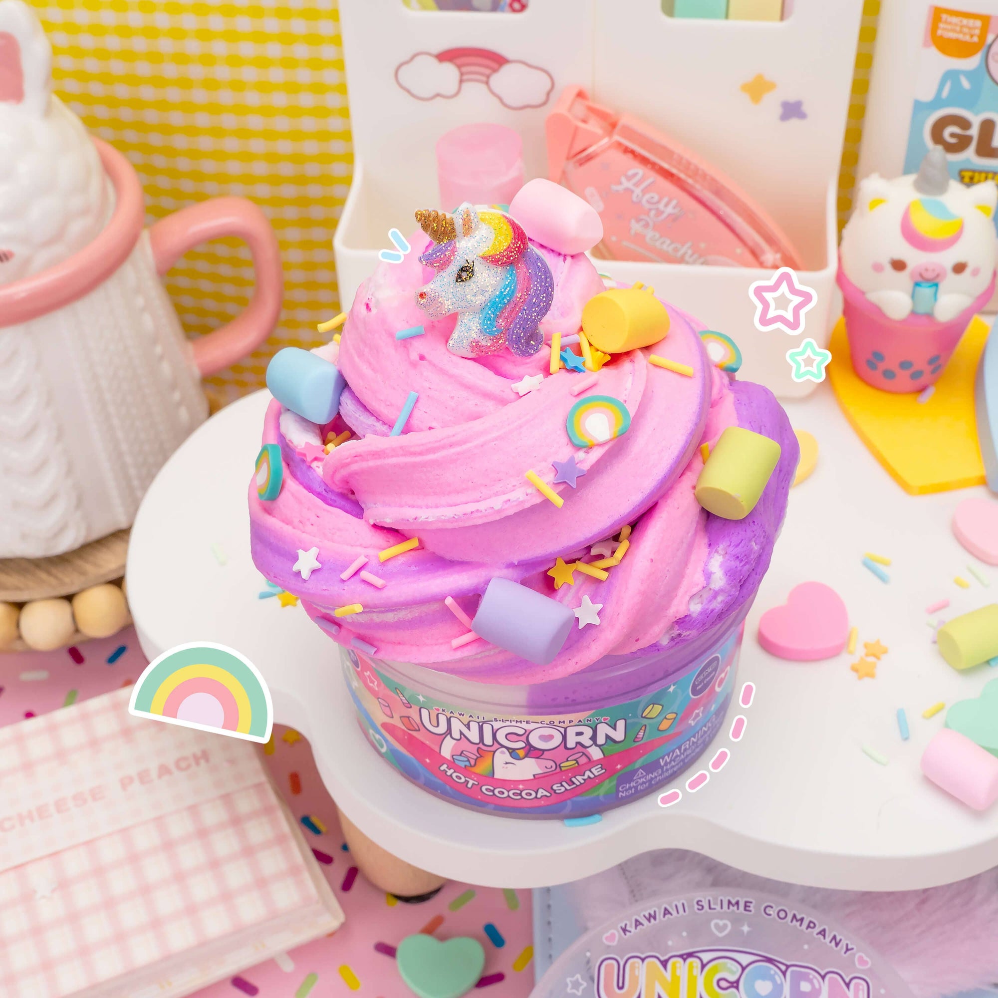 Unicorn Hot Cocoa Butter Slime (4pcs/case)