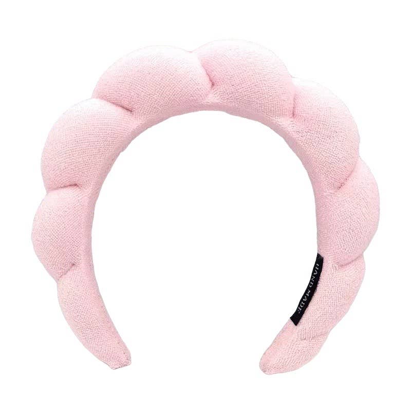 Spa Terry Cloth Headband for Face Washing