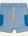 Recycled Cotton Blue Baby Short