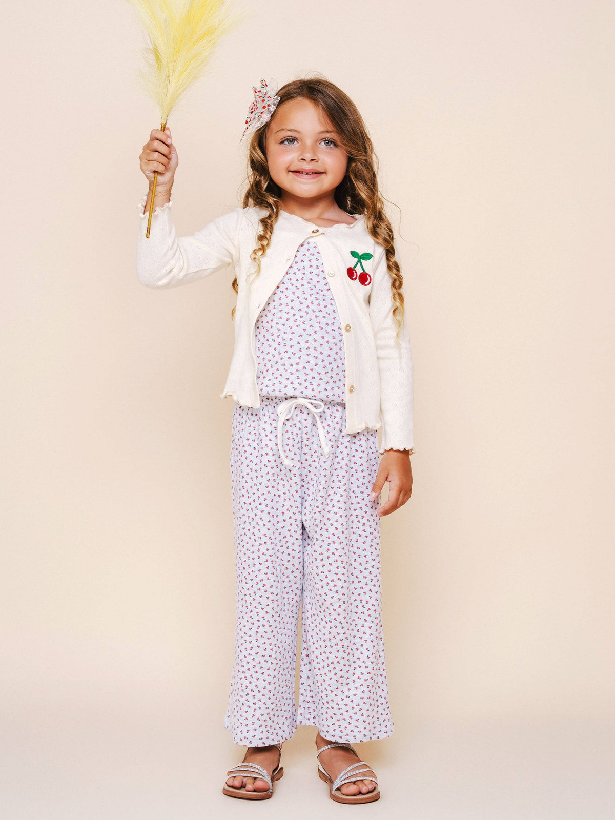 Ava Cherry Cardigan