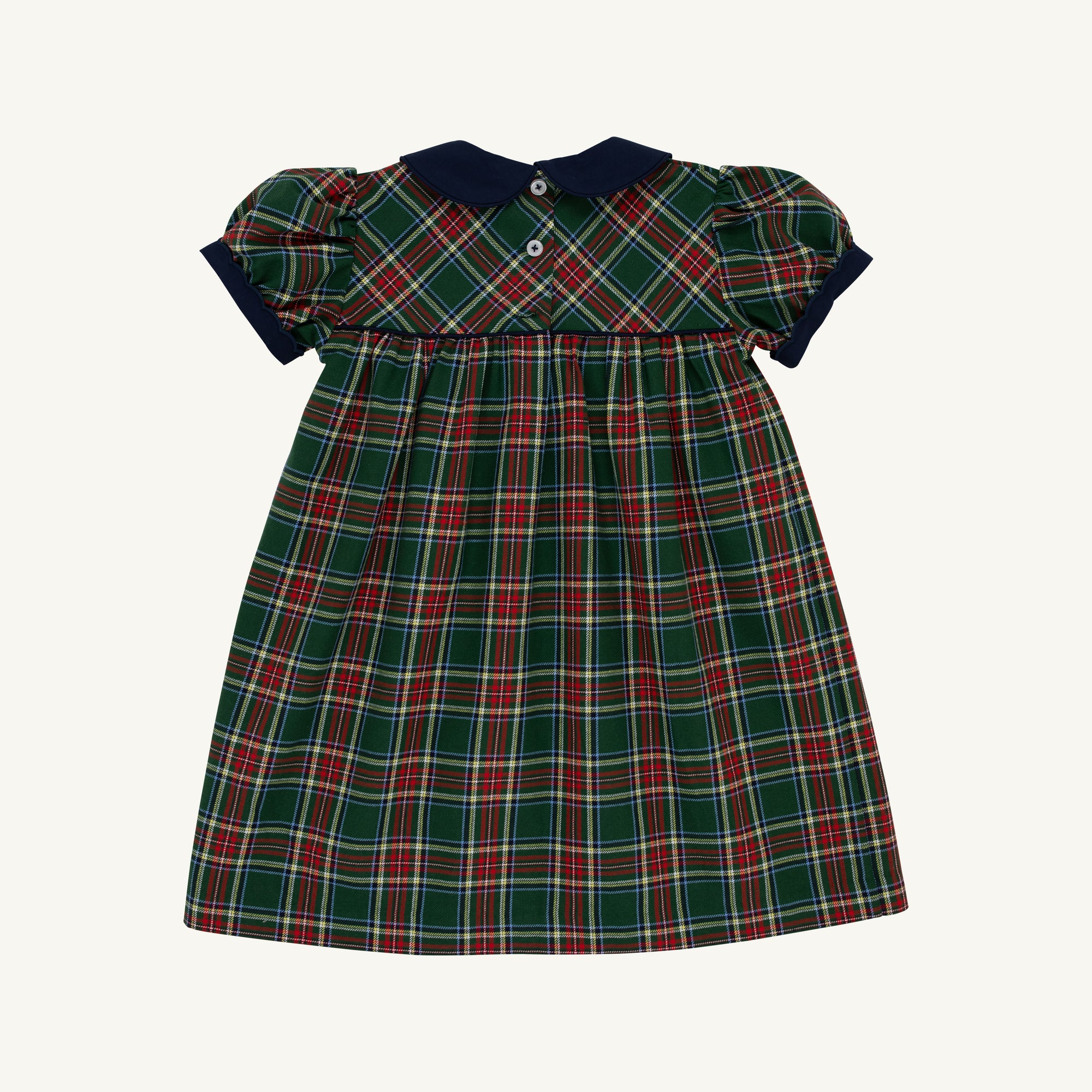 Dale Dress- Twill Pinehill Plaid/Nantucket Navy