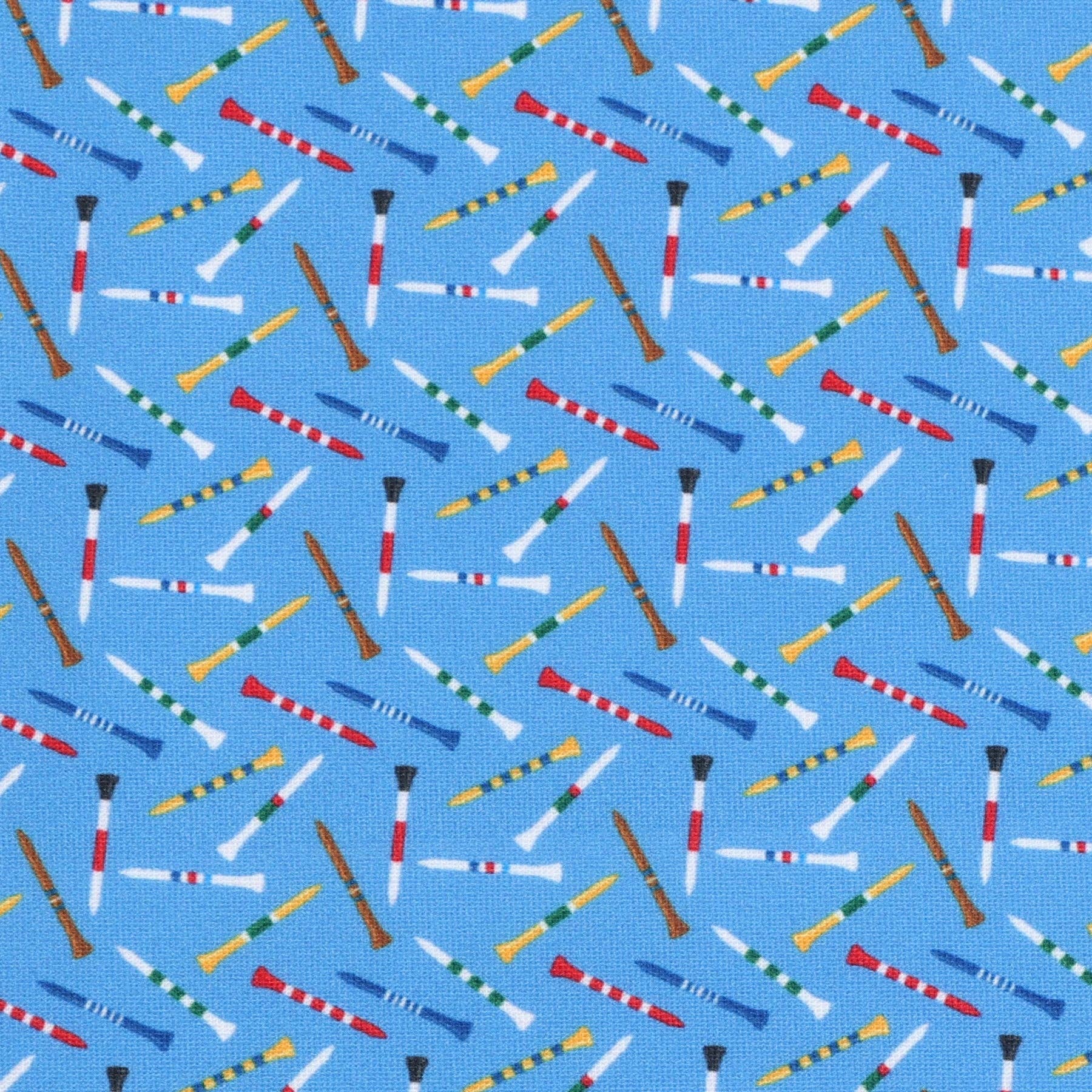 Youth Albatross Polo - Golf Tees All-Over Print on Azure
