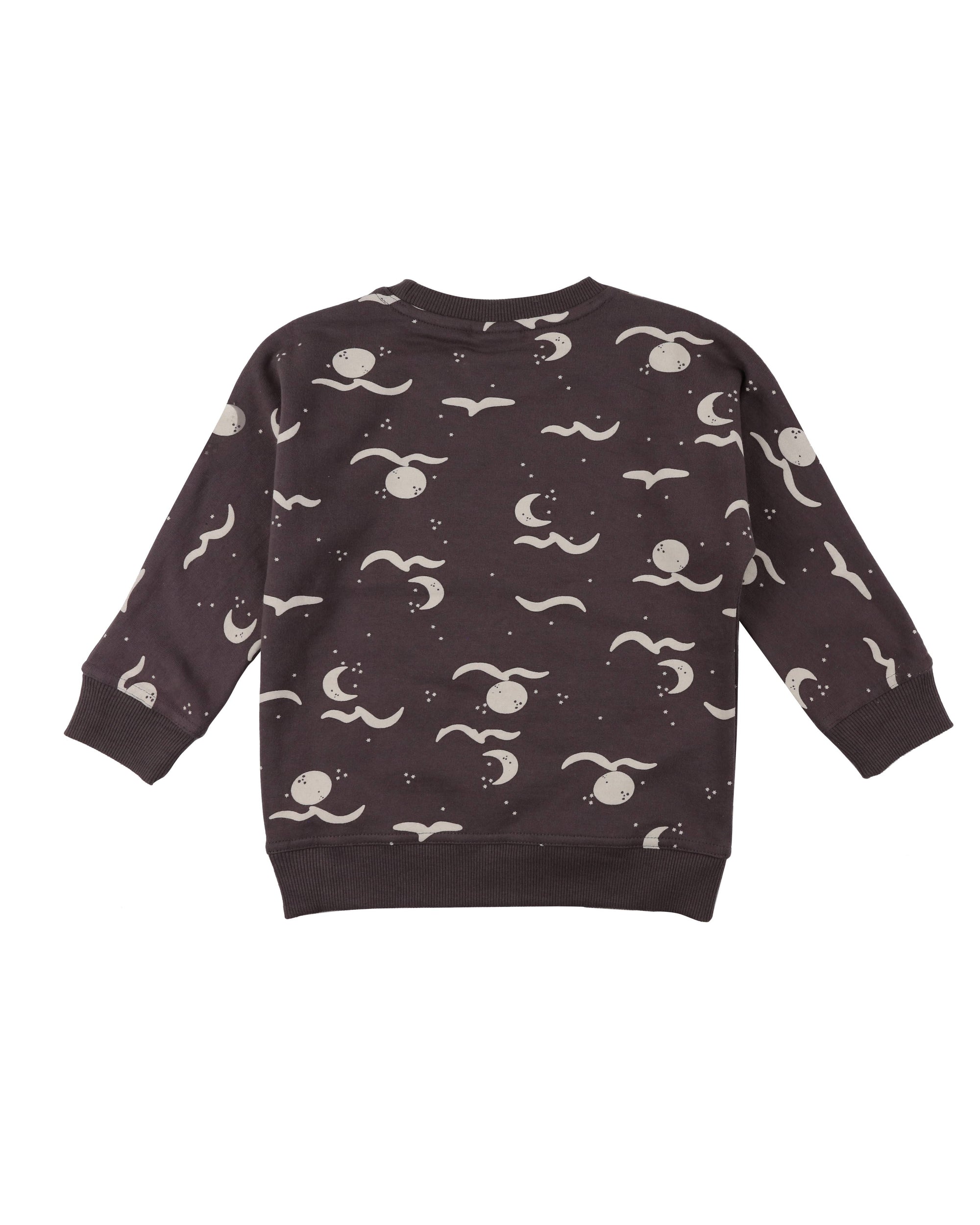 Midnight Moon Wave Sweatshirt