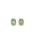 Screwback Stud Earrings - Kay Blue