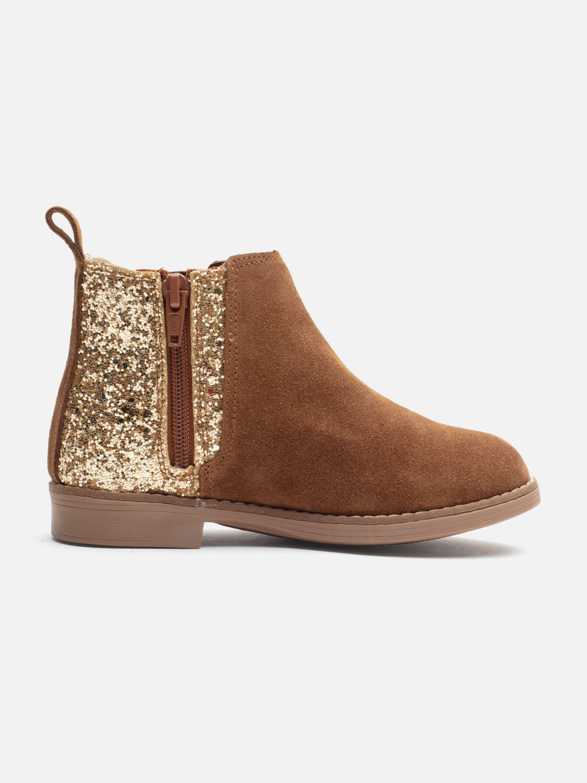 Olivia Camel Chelsea Boots