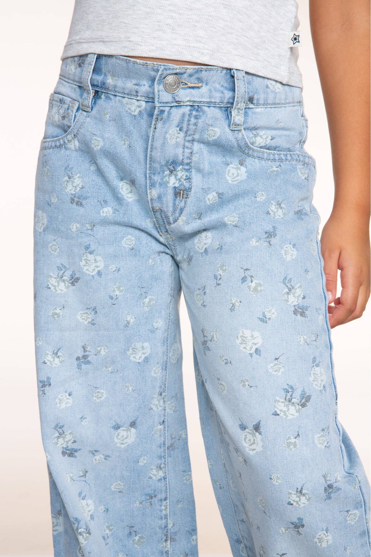 Relaxed Wide Leg Jeans (Copy)