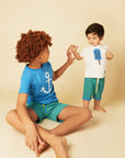 Recycled Cotton Blue Ice Pop Baby T-Shirt