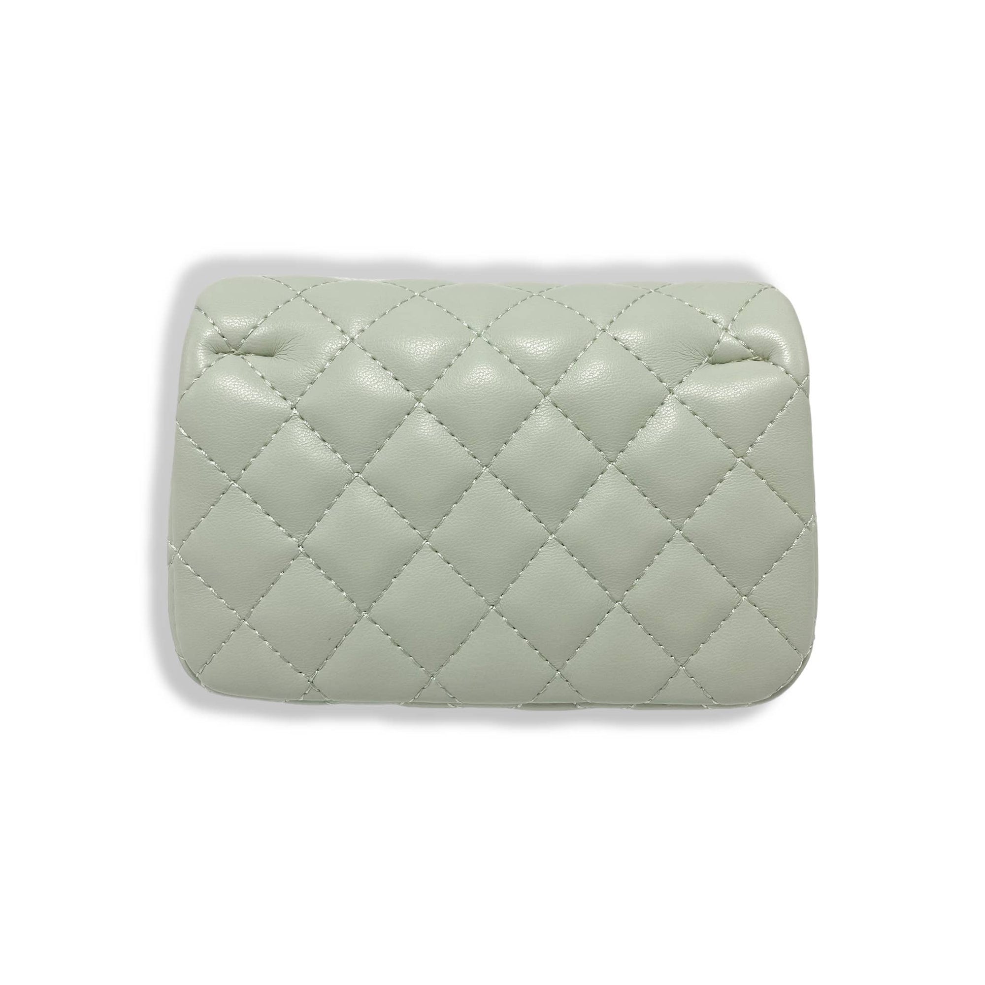 Pearl Closure Quilted Purse (6 Colors)