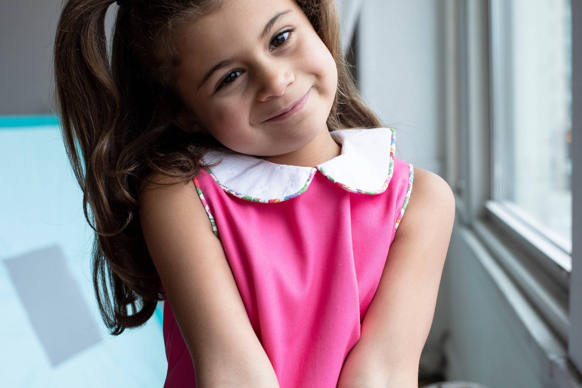 Ellie Dress, Devon Pink
