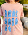 Recycled Cotton Ten Bottle Kid T-shirt
