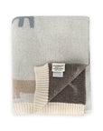 Buddy Dog - Organic Jacquard Sweater Knit Baby Blanket