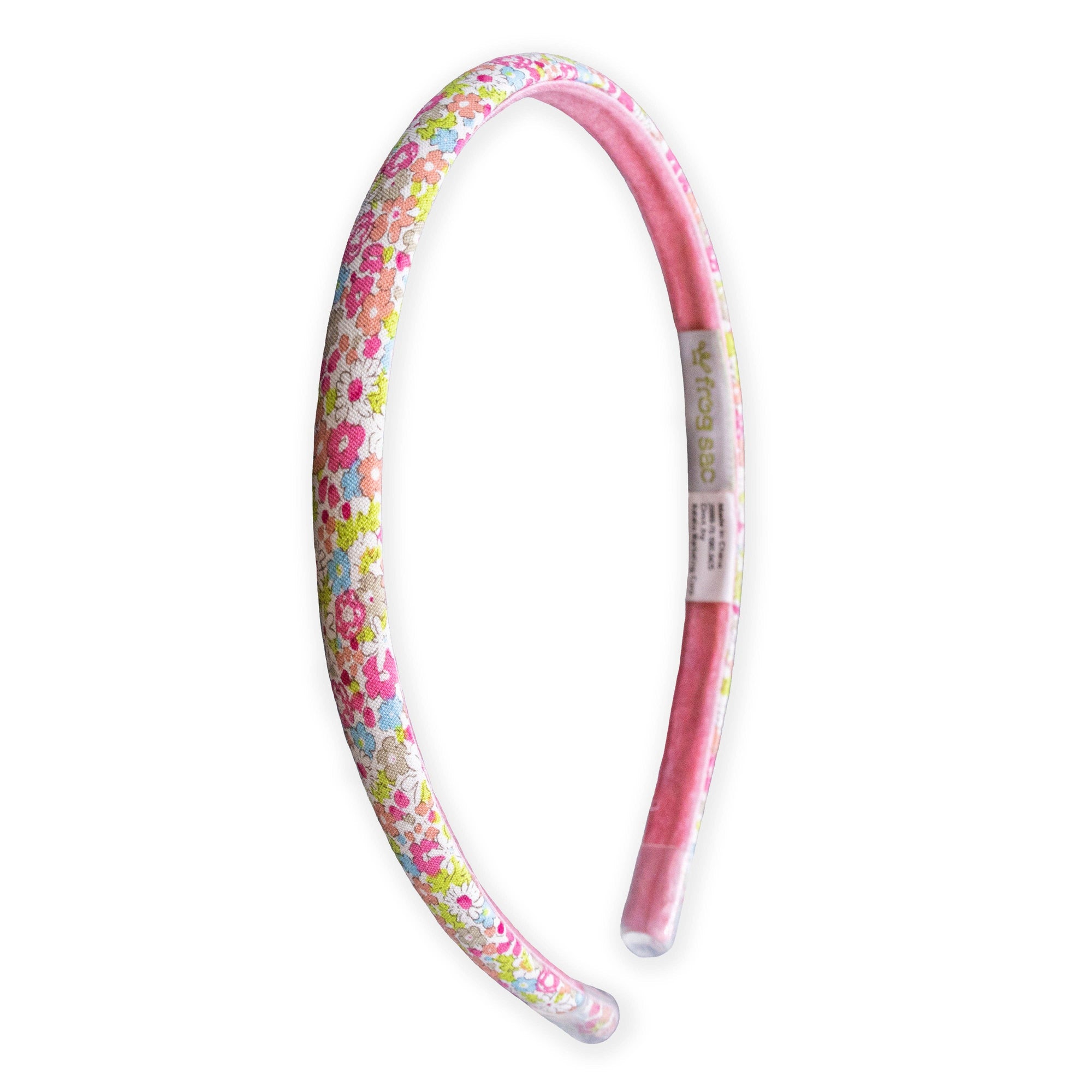Thin Floral Headband - Non Slip Hair Accessories for Kids