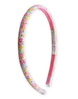 Thin Floral Headband - Non Slip Hair Accessories for Kids