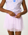 Lavender Pleated Skort