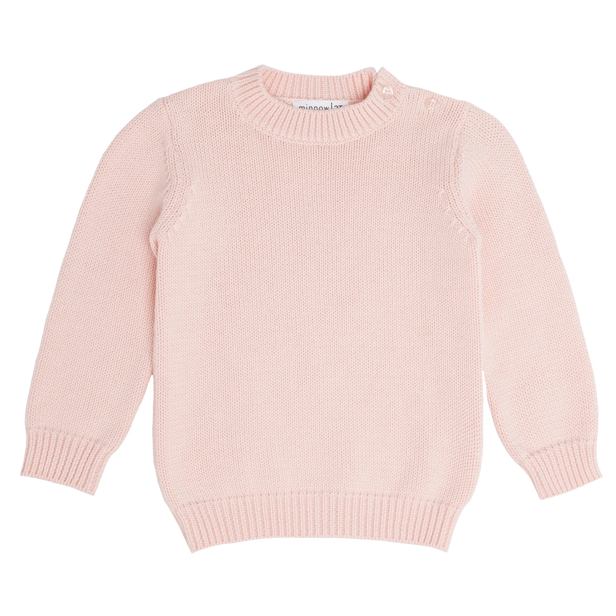 Soft Pink Knit Sweater