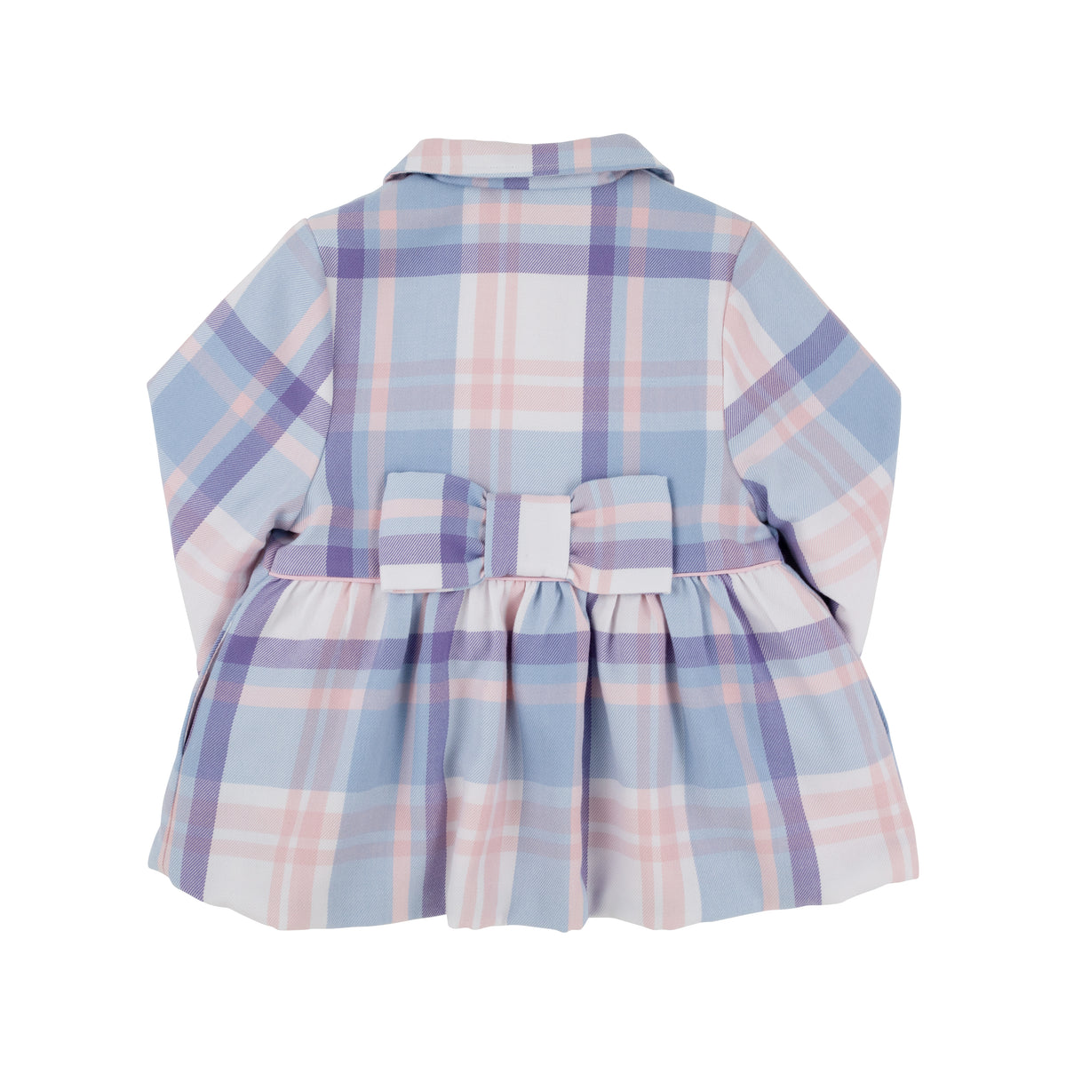 Pippa Peacoat Peach Blossom Plaid