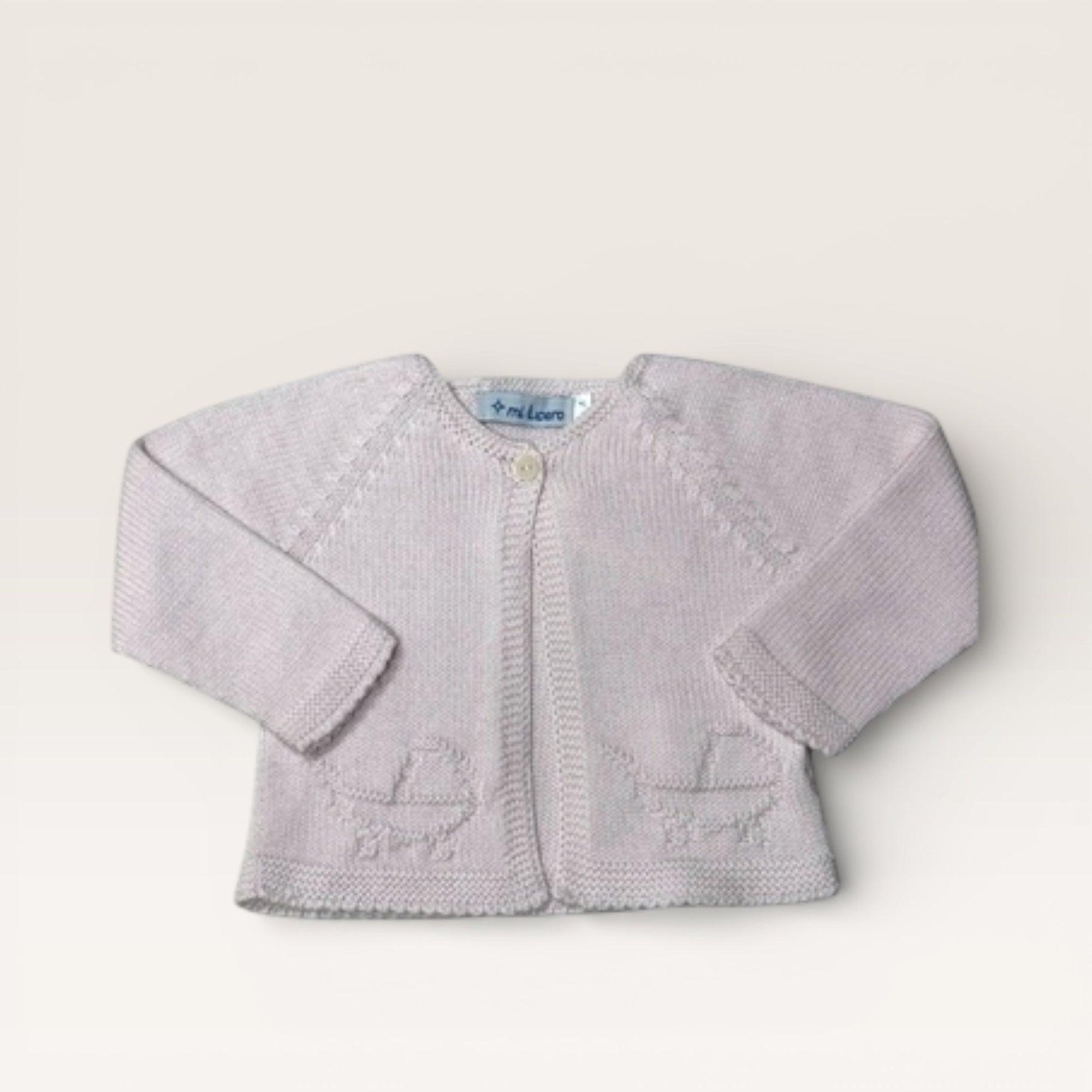 Pink Pram Cardigan Sweater
