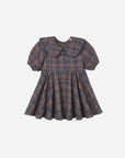 Camille Dress Midnight Plaid