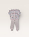 Toddler Pink Fair Isle Jogger Set