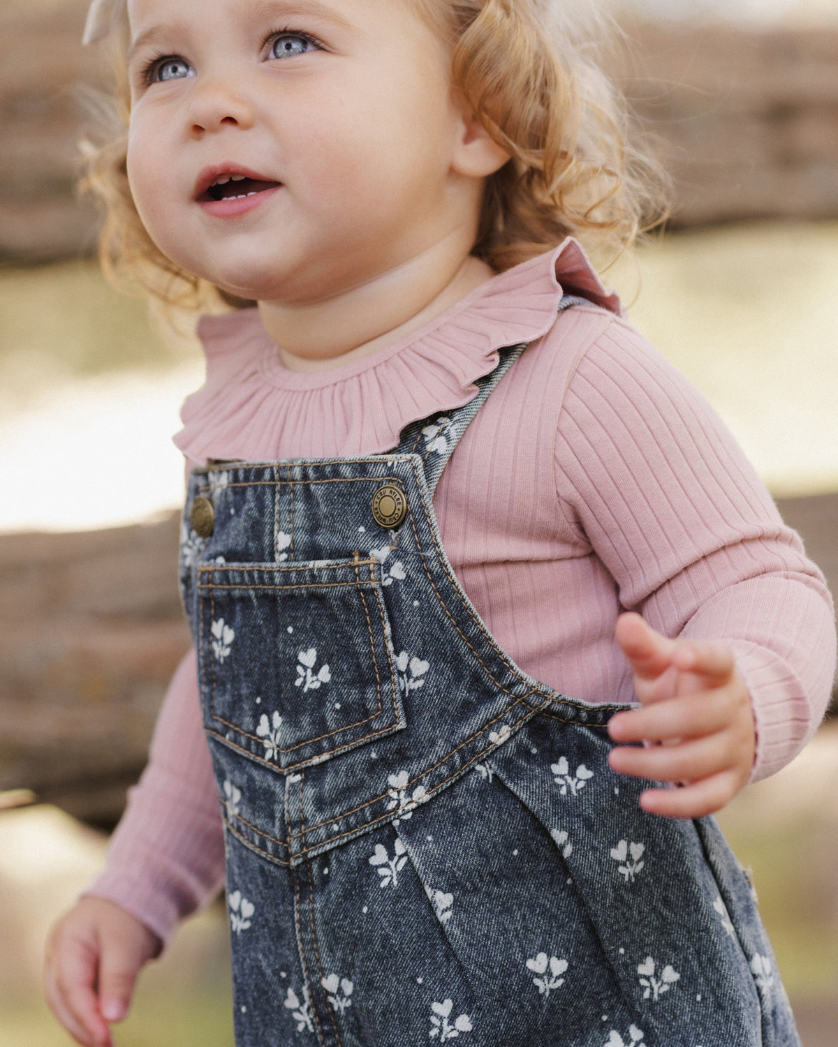 Ruffle Collar Bodysuit Rosewood