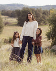 Bow Sweater Vest Ivory