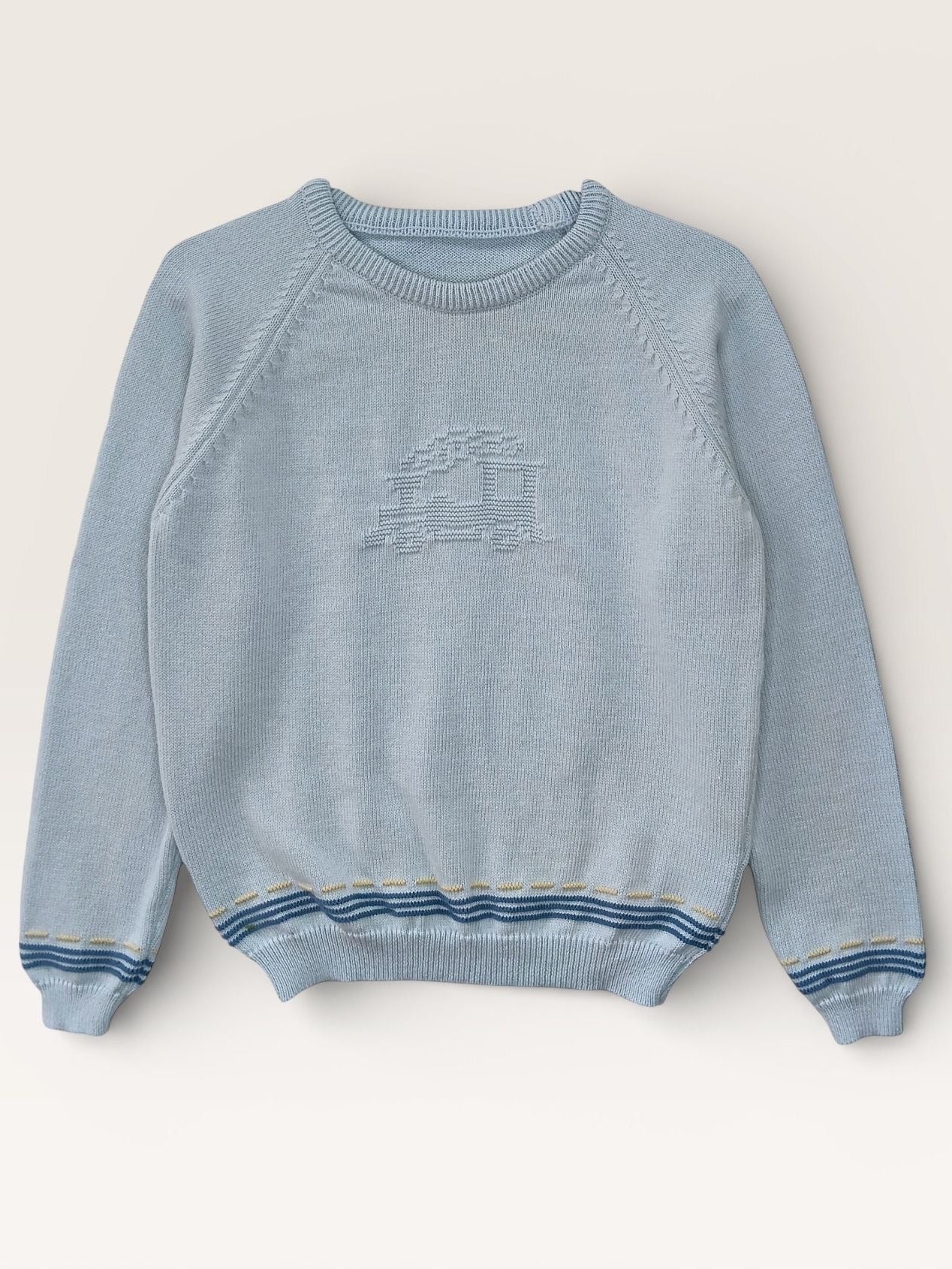 French Blue Train Crew Neck