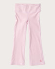 Girls' Athletic Flare Legging in Pink Lady