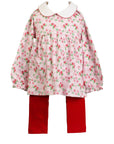 Zinnia Blooms Tunic Set