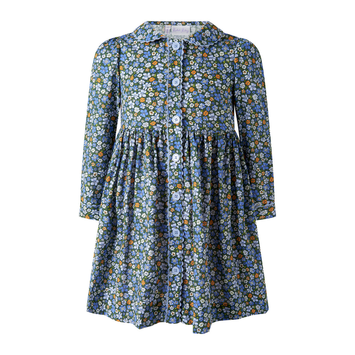 Meadow Floral Button-Front Dress