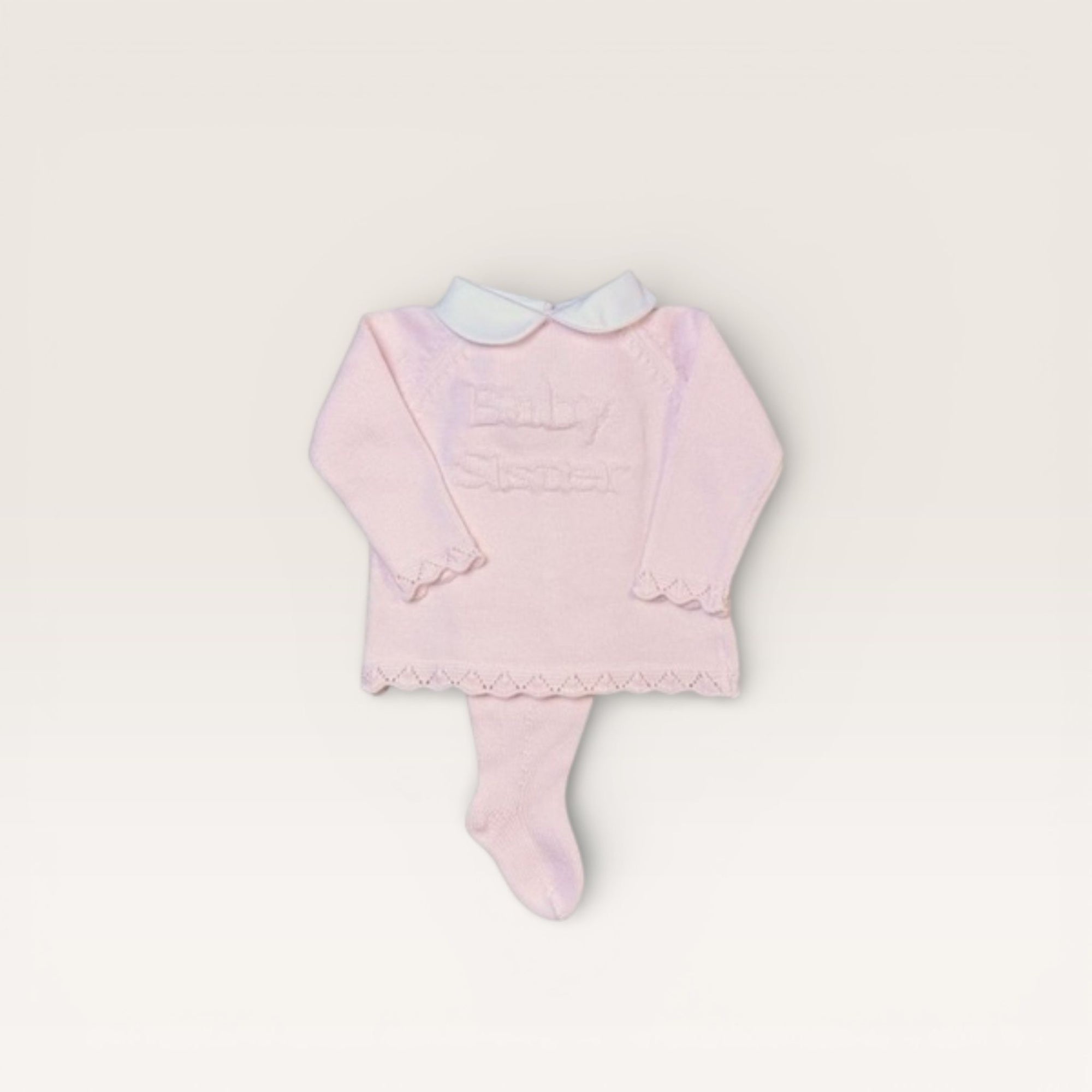 Baby Sister Footed Set Pink
