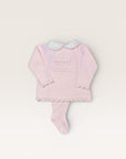 Baby Sister Footed Set Pink