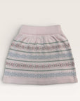Pink Fair Isle Skirt