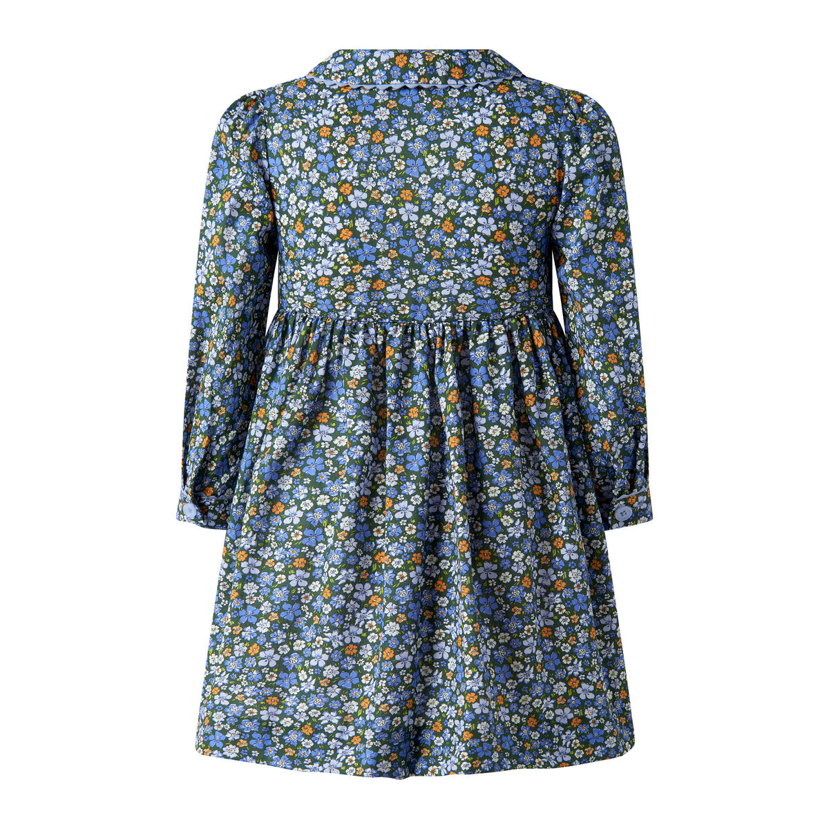 Meadow Floral Button-Front Dress