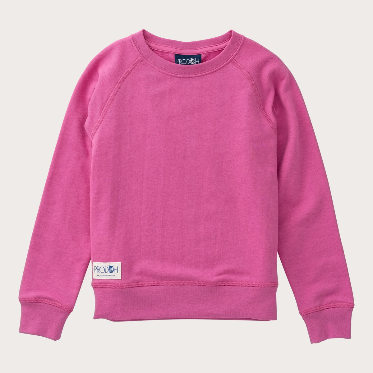 Girl's Classic Crew Control Sweatshirt - Phlox Pink
