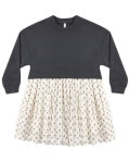 Sweatshirt Dress Vintage Fleur