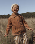 Baggy Pant Fawn Pinstripe