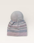 Pink Fair Isle Hat