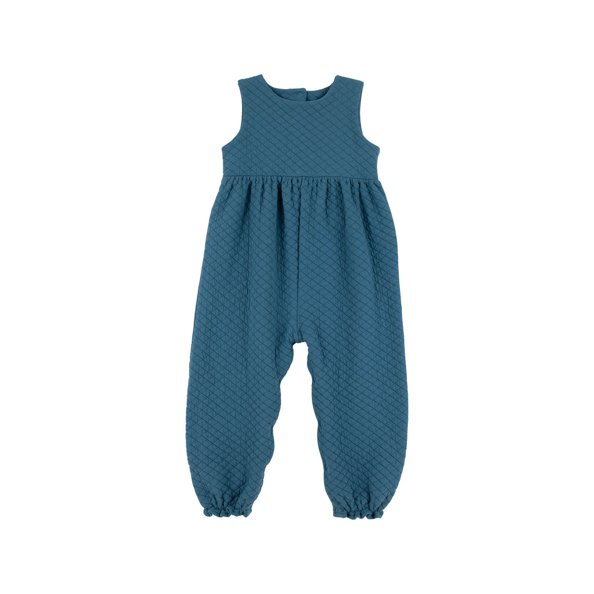 Sleeveless Rebecca Romper Quilted Barnsley Blue